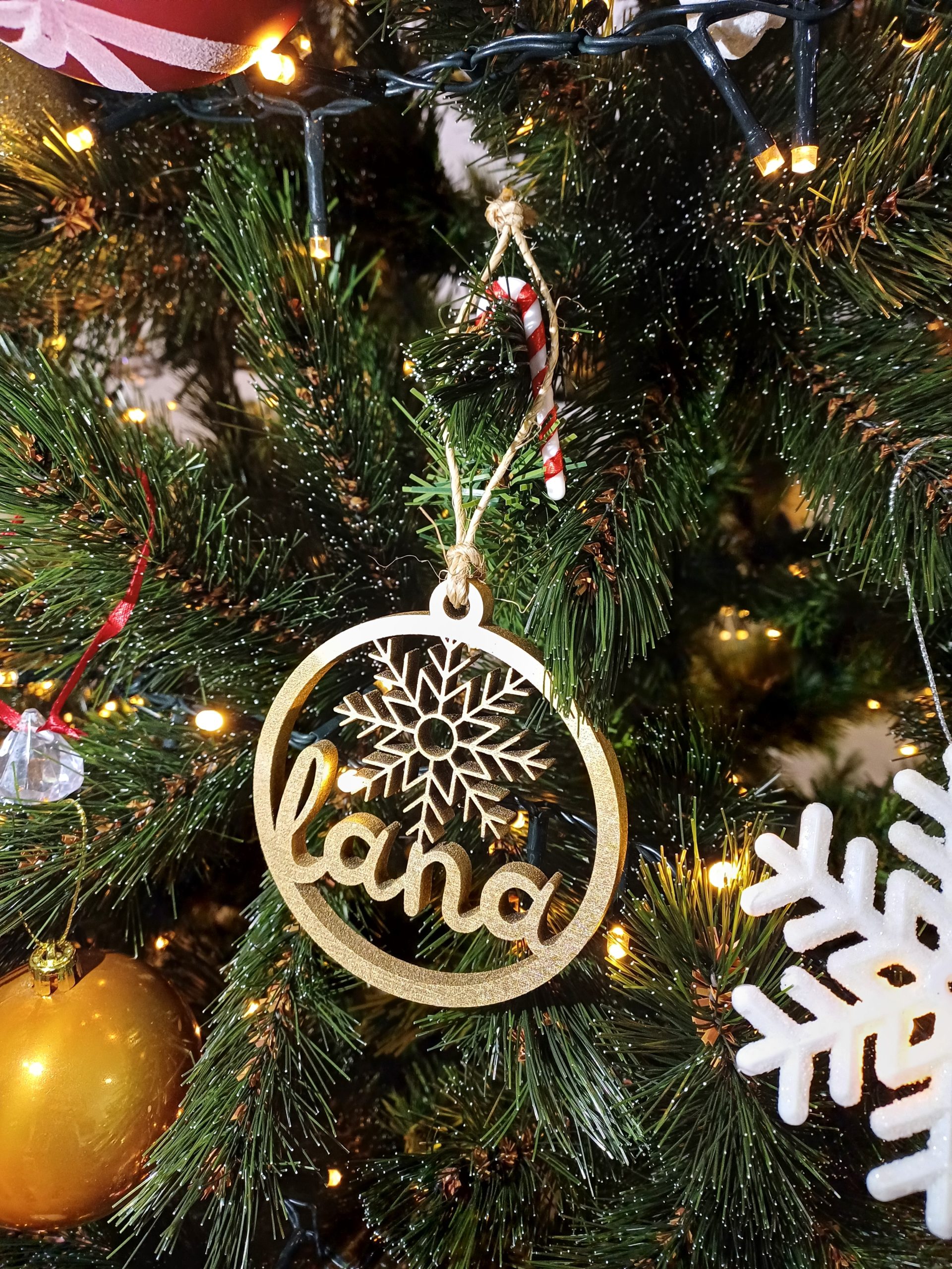 Boule de Noël Personnalisée