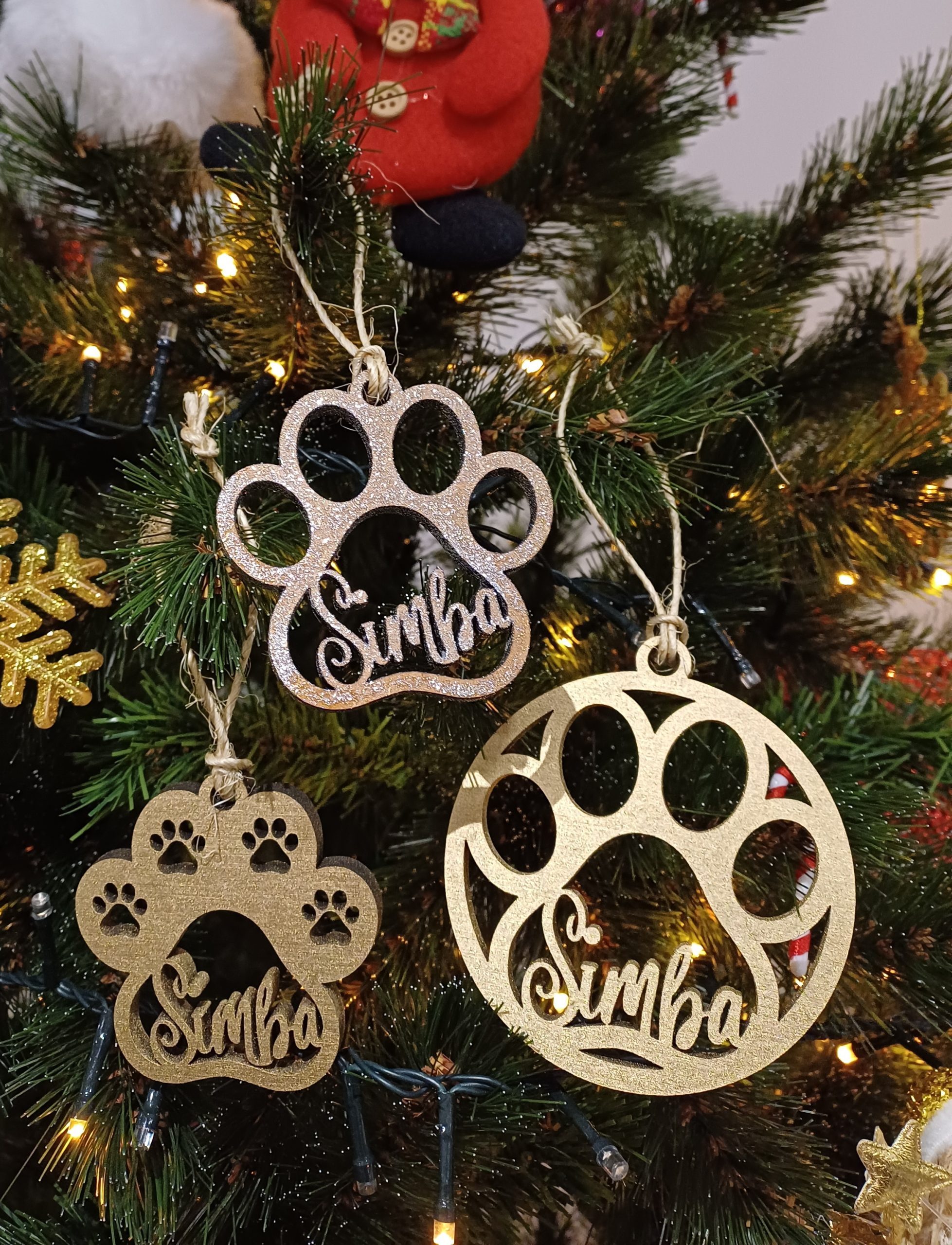 Boules de Noël Personnalisées (Pack Pet's)
