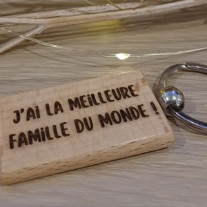 Porte-clés rectangle personnalisé (Pack +50)