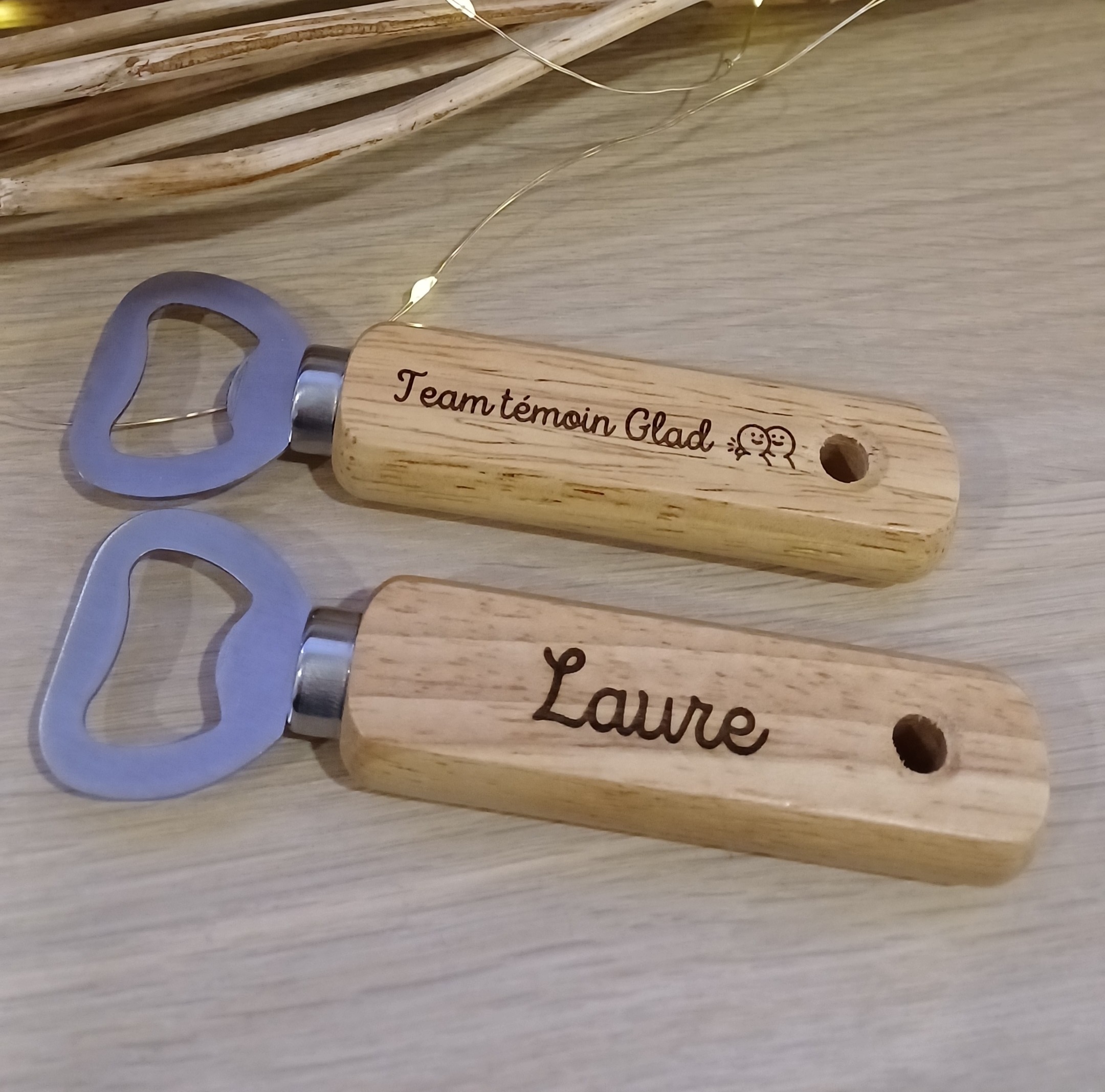 Décapsuleur personnalisé
