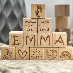 Cubes Prénom personnalisés