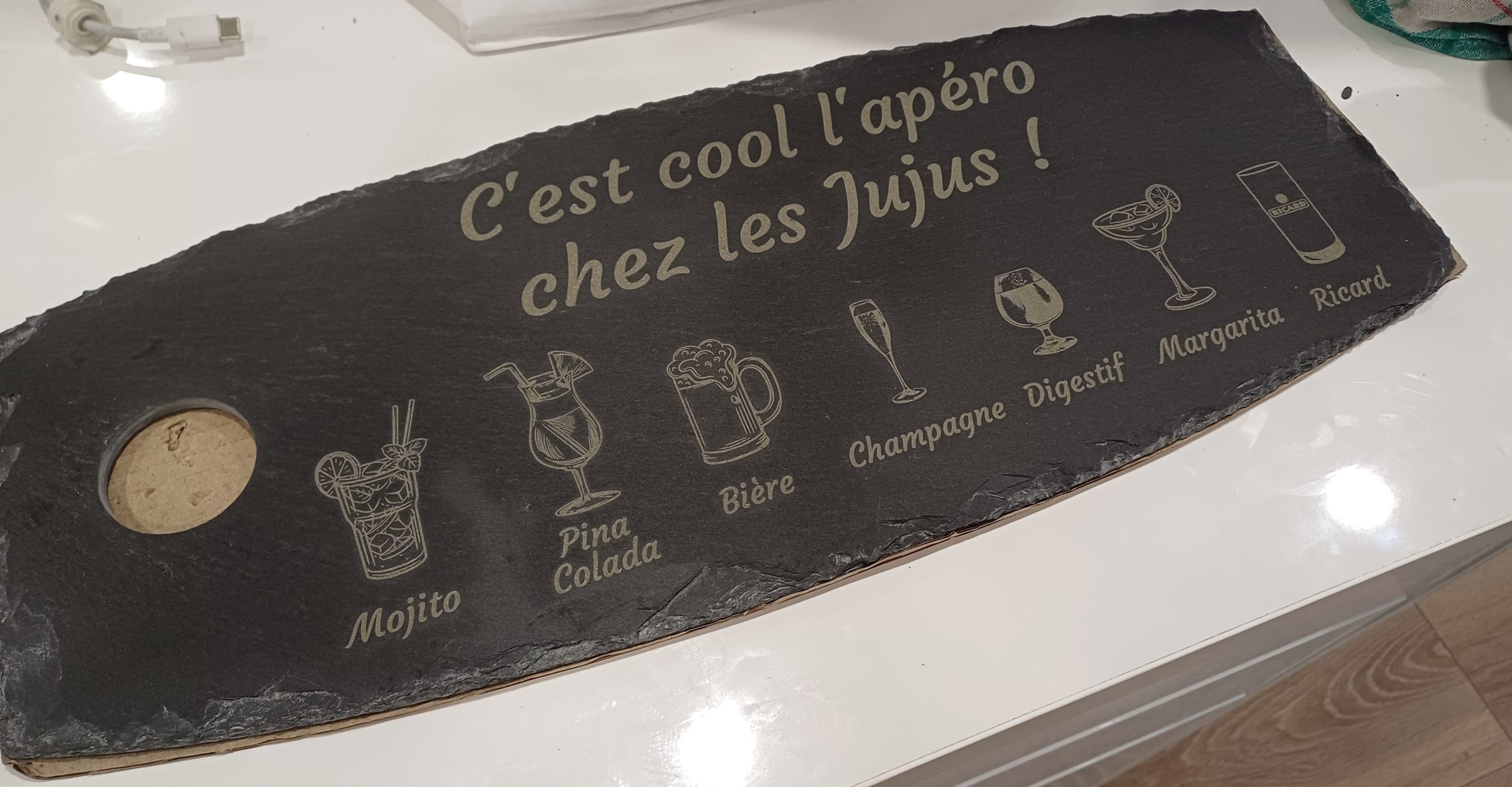 Planches Ardoise Personnalisées