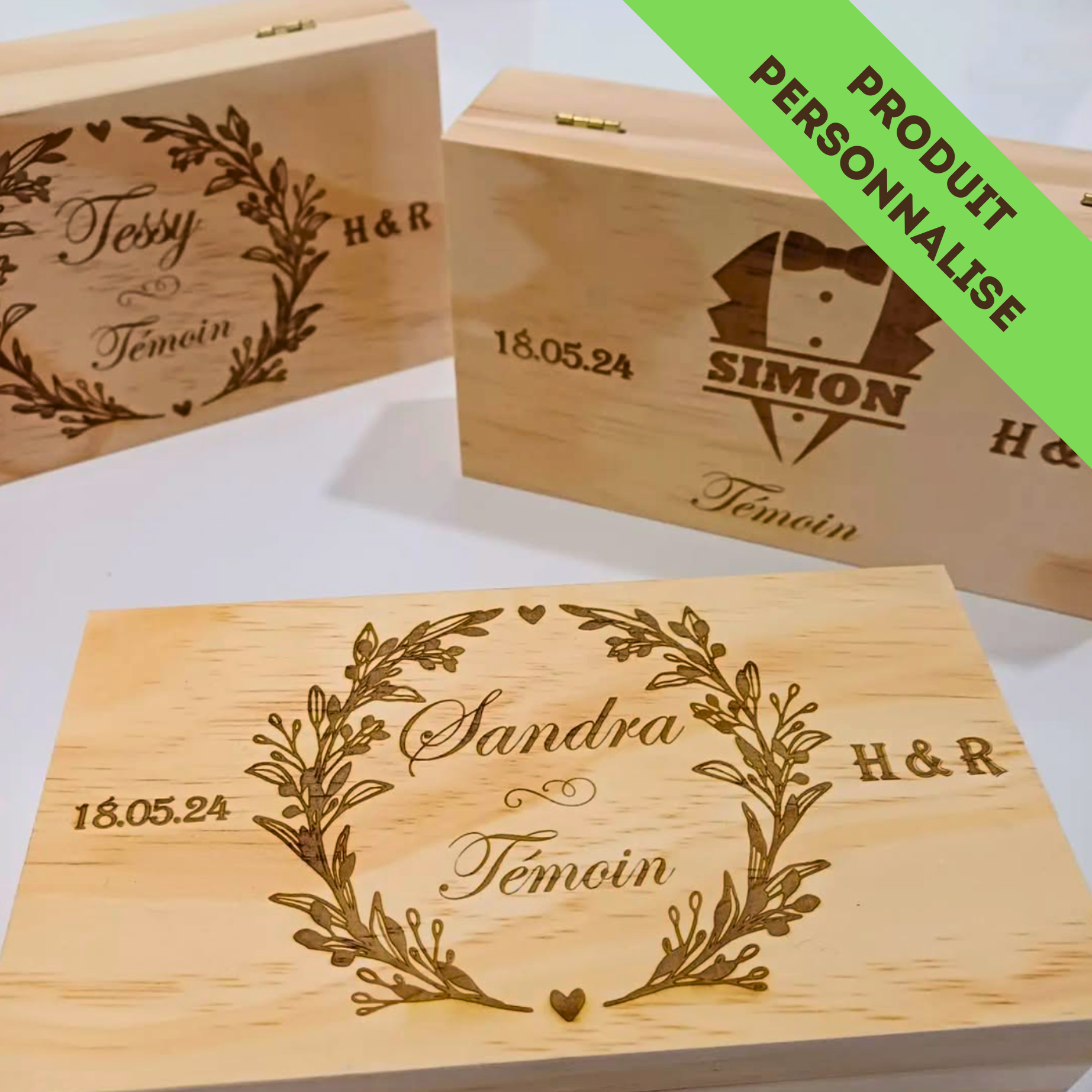 Boite à souvenir personnalisé