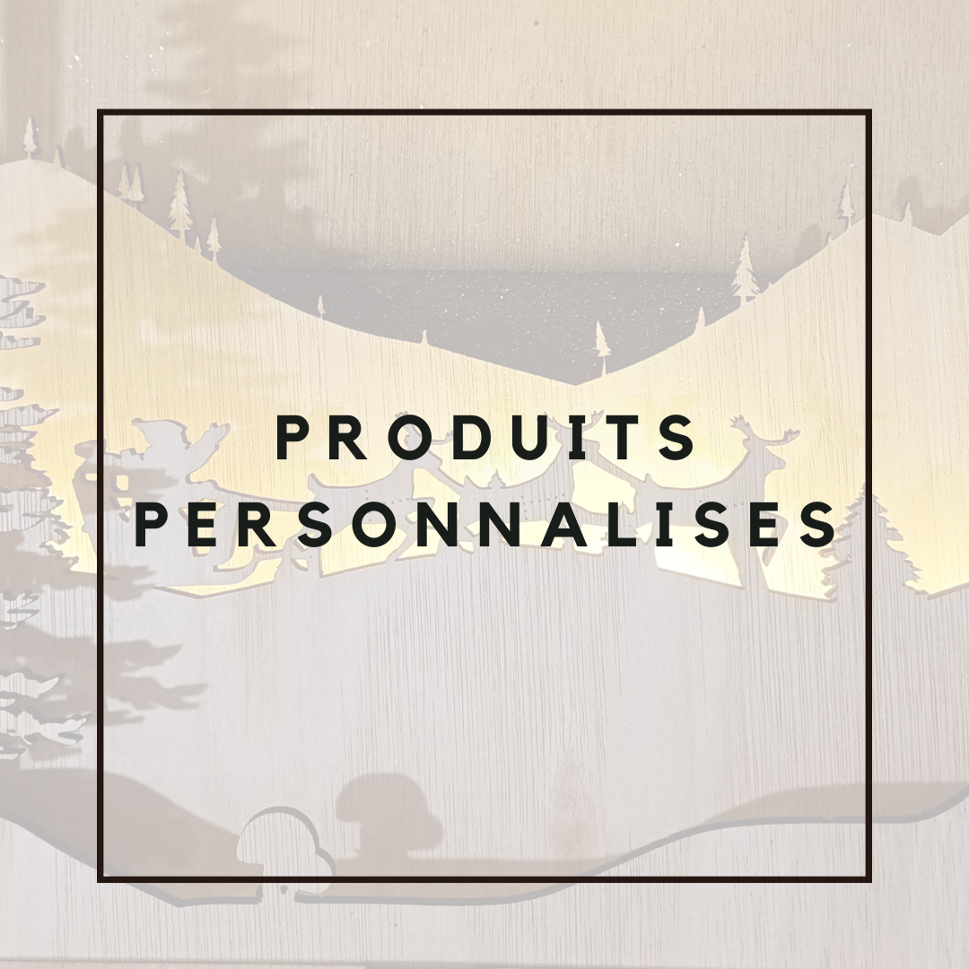 Produits personnalisés