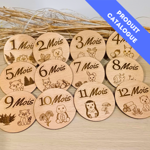 Cartes Etapes 12 mois Naissance